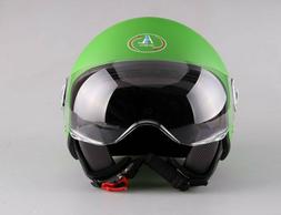 Scooter Visi&egrave;re Vert Mat Homologu&eacute; Ece22.05e9