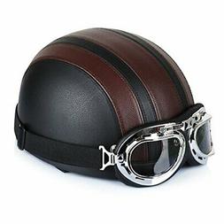 Et Velo Bol Lunettes Retro Style De Vintage Cuir Harley Ca