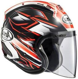 Asiatique Adapt&eacute; Arai Ouvert Visage Casque Sz-R Vas Ram-X V
