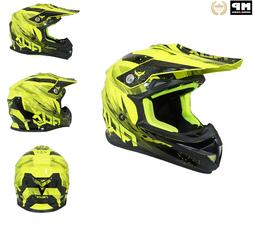 Enduro Adulte Mx2  Jaune Fluo Homologu&eacute;