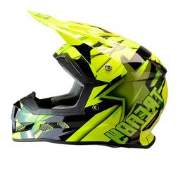 Enduro Dirt Trendy T-902 Dreamstar Noir / Jaune Homologu&eacute;