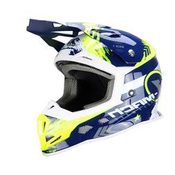 Enduro Dirt Trendy T-902 Mach1 Bleu / Jaune Homologu&eacute;