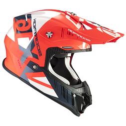 Scorpion Vx-16 Air Mach Rouge Fluo-blanc New 2021