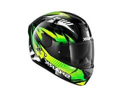 SHARK Casque D Skwal 2 Penxa Taille M Noir Vert Kgy Casque d