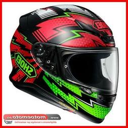 Int&eacute;grale Fibre Shoei Nxr Variable Tc-4 Noir Vert Rouge