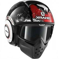 Shark Raw Drak Evok Kra Noir Rouge Taille S Helmet Casque