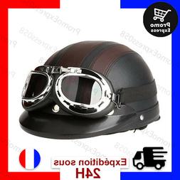 Scooter Vespa Coupe Vent Dhiver Avec Visi&egrave;re Uv Lunette Ret