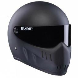 Bandit Xxr Noir Mat #6808 Combattant Casque