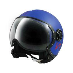 Casque MOMO Design Fighter Classic Fgtr B&eacute;b&eacute; Bleu Matt Mul