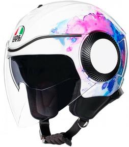 Agv Orbyt Mayfair Blanc Violet Taille S Lady