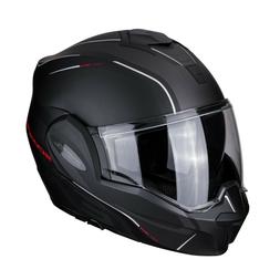 Casque Helm Casque Helmet Scorpion Exo Tech Time Off Red Rou