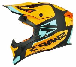 / Quad  Homologu&eacute; Noir/orange/bleu Mat