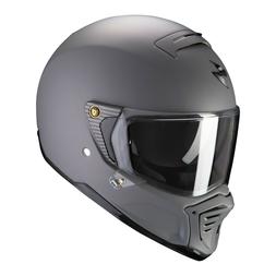 Casque Helmet Scorpion Exo HX1 Solid Gris Ciment Mat Gris Ta