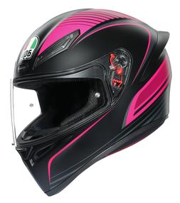 Femme Agv K1 Chaud Up Noir Fuchsia Taille S Helmet Lady
