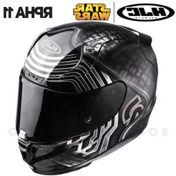 Racing Fibre Hjc Rpha-11 Star Wars Kylo Ren Noir Mc5sf