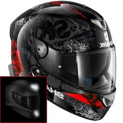 Shark Skwal 2 Nuk ' Hem Noir Rouge Black Rouge Kar Taille L