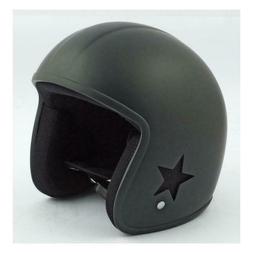 Casque jet bol BANDIT NOIR MAT M 