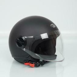 casque jet lift noir mat homme femme
