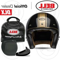 Bell Custom 500 Dlx Rally Brillant Black/bronze Noir Poli Br