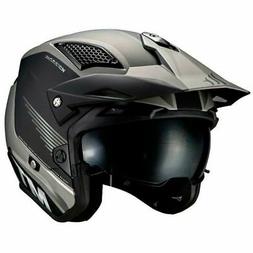 Scooter Mt Helmets District Matt Grey Bmw Honda Yamaha