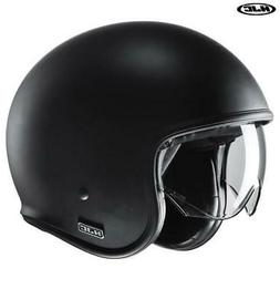 casque jet vintage moto scooter visiere parasol
