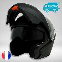 Route Scooter Convertiblele Flip-up Noir Mat