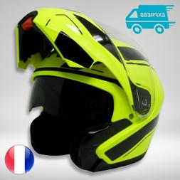 Route Scooter Convertiblele Flip-up Jaune