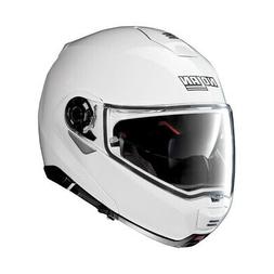 NOLAN Casque Modulable N100-5 CLASSIC N-COM 5 Metal White