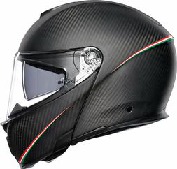 Agv Sport Modulaire Tricolor Carbone Mat Italy Casque Helmet
