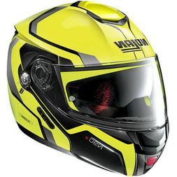 Nolan N90-2 Meridianus Jaune Noir 32 Taille L