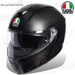 Casque Moduler AGV Sportmodular Solid Plk Carbone Mat Full M