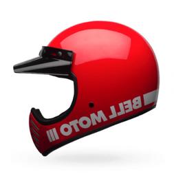 Casque moto-3 classic rouge taille s Bell 7081034