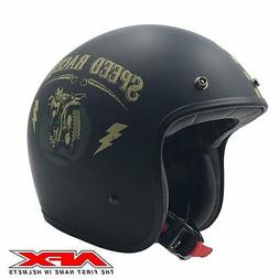 Afx Jet Vintage 3/4 Speed Racer Black Gold Mat0104-212