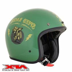 Afx Jet Vintage 3/4 Speed Racer Green Gold Brillant0104-213-