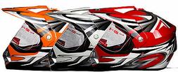 Atv Super Motard Moto Cross Neuf Xs S M L Xl Rouge Orange Bl