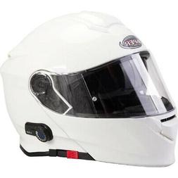 Bluetooth Rs-v171 Bl+ Modulable Scooter Blanc Touring Flip U