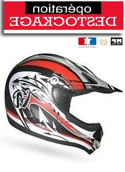 Cross Enduro Rouge/noir/blanc Taille : Xl Homologu&eacute; Neuf