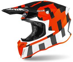 Cross Airoh Twist 2 Frame Orange Husqvarna Kawasaki Ktm Suzu