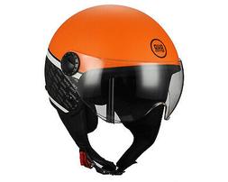 Bhr Demi-jet Mod One 801 Couleur Orange Cool Drive