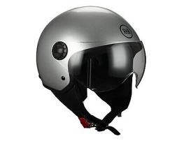 Bhr Demi-jet Mod One 801 Couleur Gris/silver