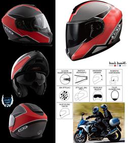 Double &eacute;crans Modulable Sun Visor+visi&egrave;re Clair Xs/s/m/l/x