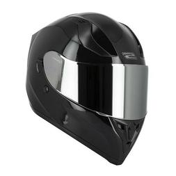 Int&eacute;gral S441 Venge - Noir Brillant Visi&egrave;re Chrome + Clair