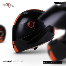 Int&Eacute;gral Scooter Jet Helmet - Soxon St-666 Deluxe Night Xs 