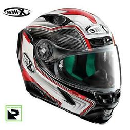 Int&eacute;grale X-lite X-803 Ultra Carbon Hangar Blanc/rouge/noir