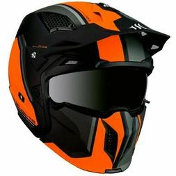 Jet Trial Crossover Chin Guard Amovible Ktm Mt Helmets Stree