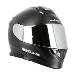 Modulable S550 Noir Mat Visi&egrave;re Chrome + Clair + Ecran Sola