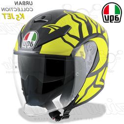 / Scooter Agv K5 K-5 Jet Top Replica Valentino Rossi Hiver T