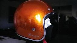 CASQUE  WYATT HARLEY/CUSTOM /old school Look vintage 59/60 C