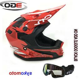 3go Rocky Mx Trail Motocross Avec Lunettes Suppl&Eacute;mentaires