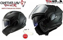 LS2 FF900 Casque Valiant II Solid Moduler Noir Mat Mesure L 